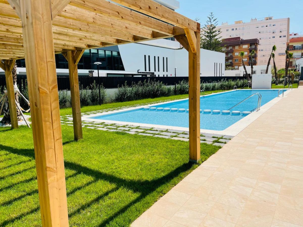 Apartamento Nuevo Junto Al Mar Con Plaza De Garaje!! Perfecto Para Familias Playa de Gandia Exterior foto
